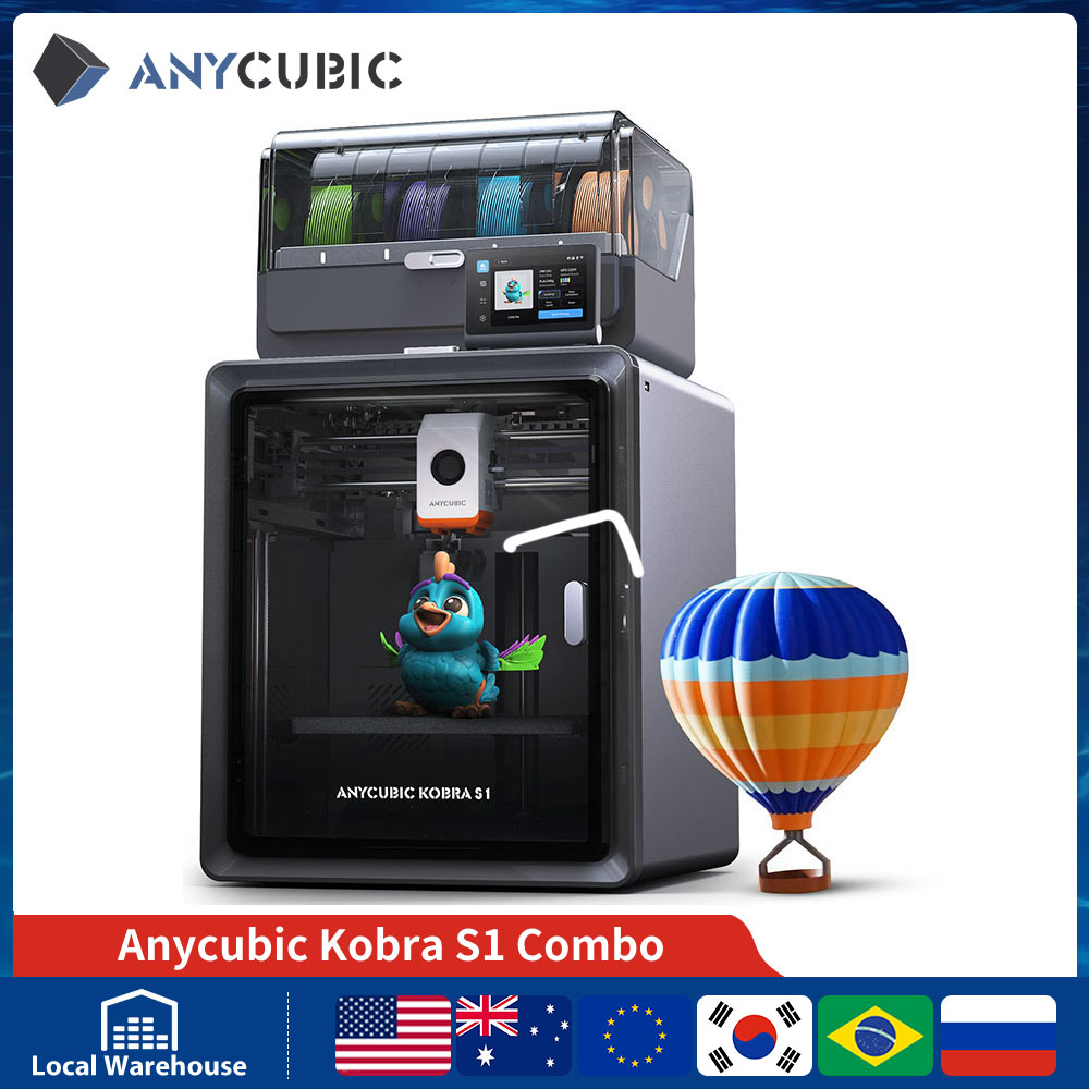 3D Printing Online Service - Anycubic Kobra S1 Combo Meerkleurige 3D-printer