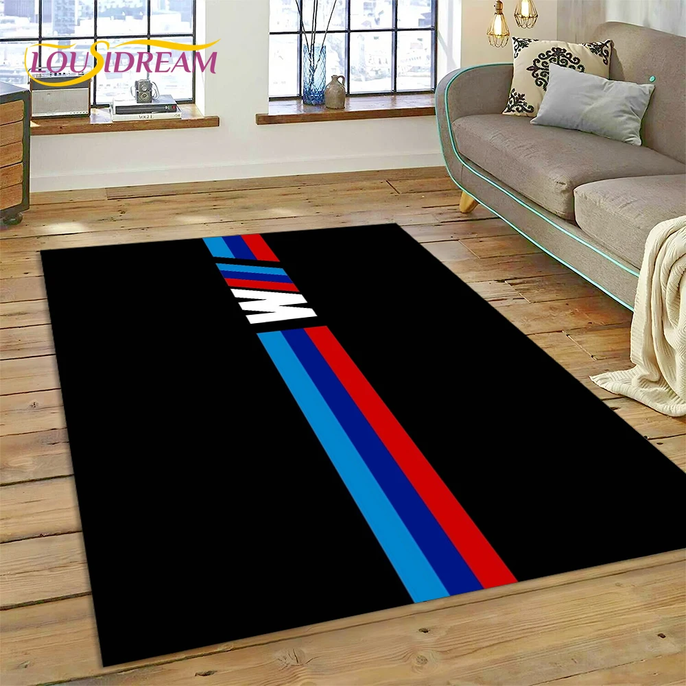 3D Printing Online Service - Raceauto Logo B-BMW 3D Printing Tapijt