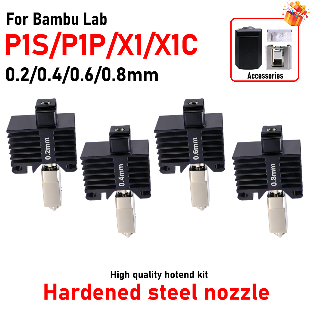 3D Printing Bambu Lab - Hotend voor Bambu Lab P1P X1C