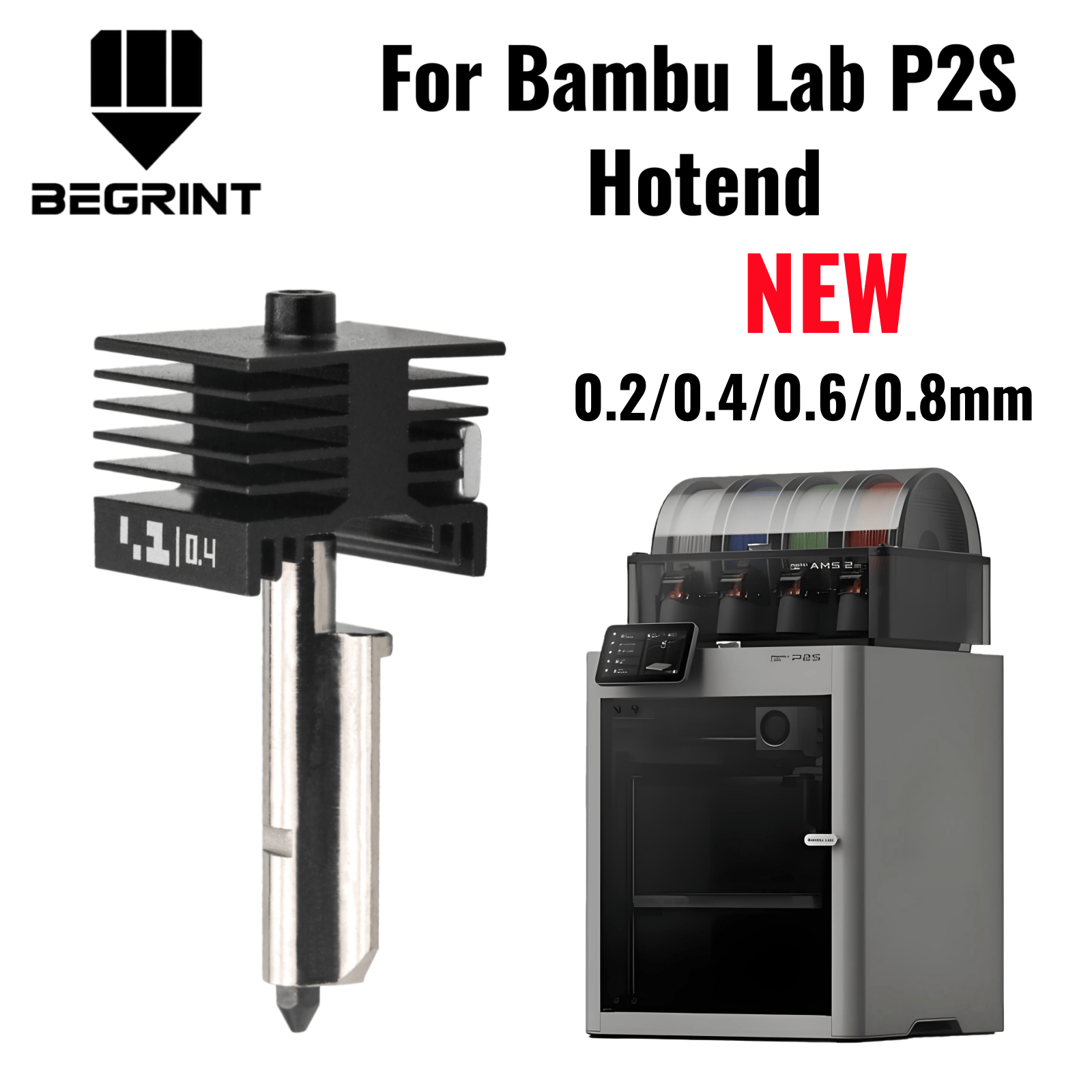 3D Printing Bambu Lab - Voor Bambu Lab P2S X2D: verbeterde
