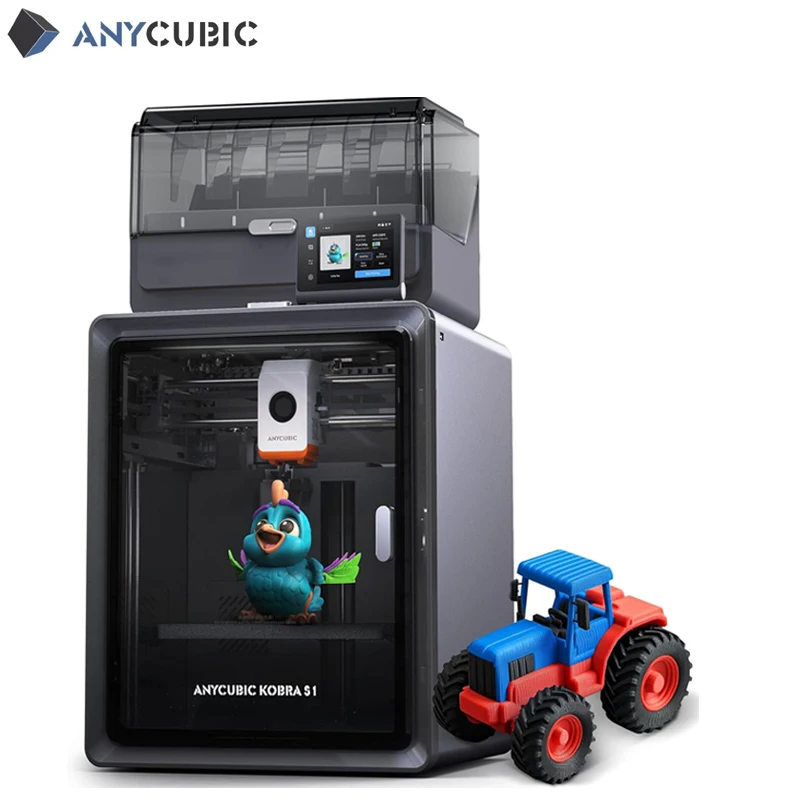 3D Printing Online Service - Anycubic Kobra S1 Combo Multi-Color 3D-printer
