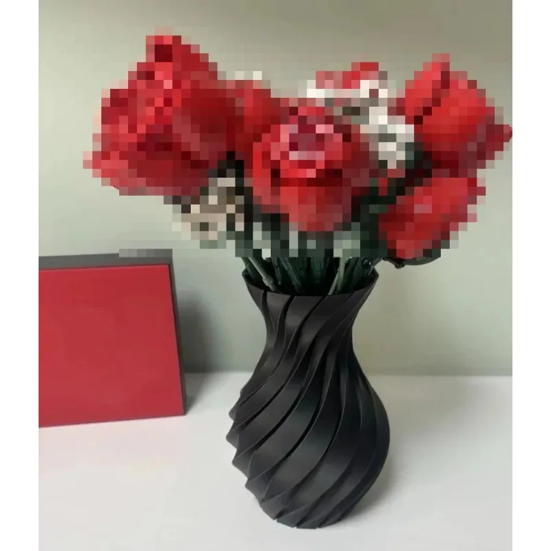 1 st Vaas voor Lego Boeket Roz - 3D Printing Lego Bricks recensie en prijs