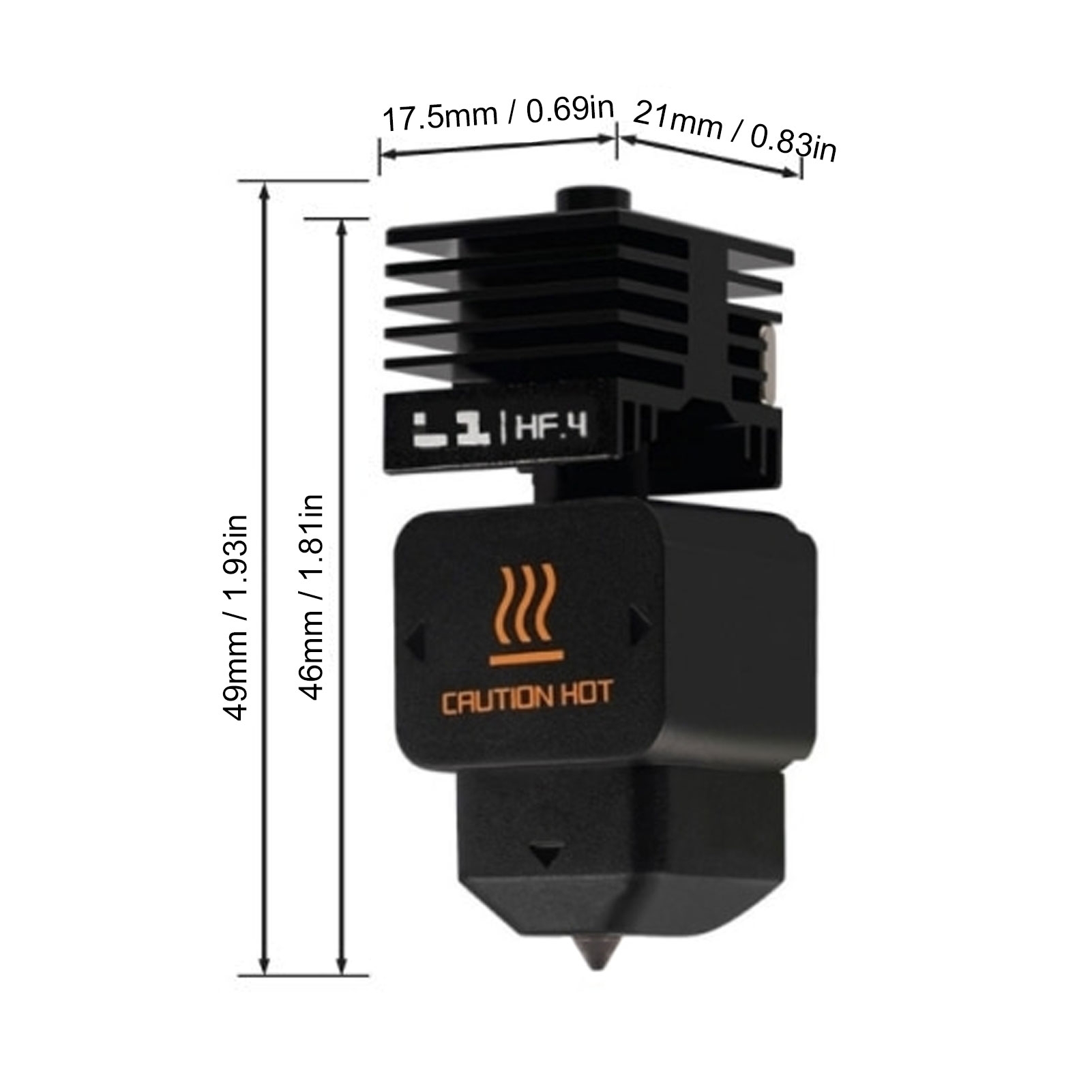 High Flow Hotend Vervanging vo - 3D Printing Bambu Lab recensie en prijs