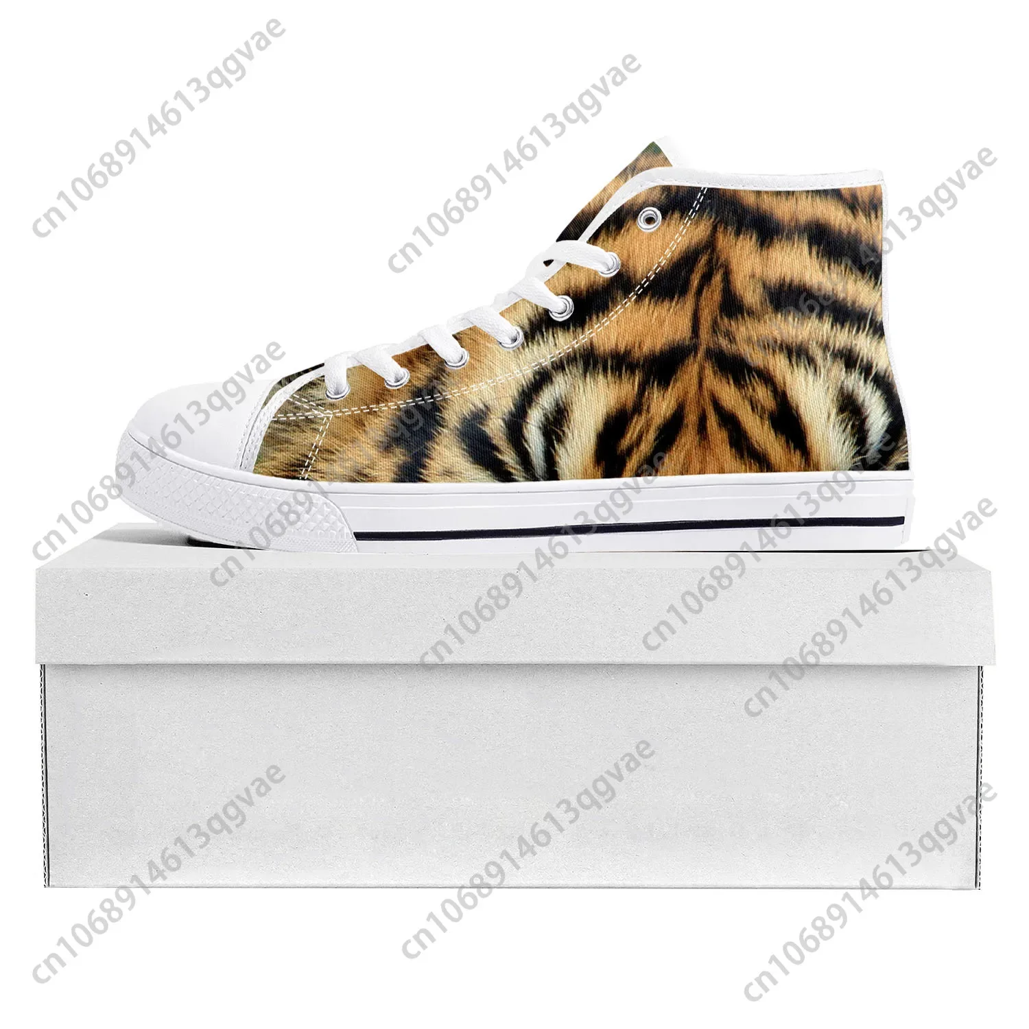 Tiger Stripe 3D Print High Top - 3D Printing Custom recensie en prijs