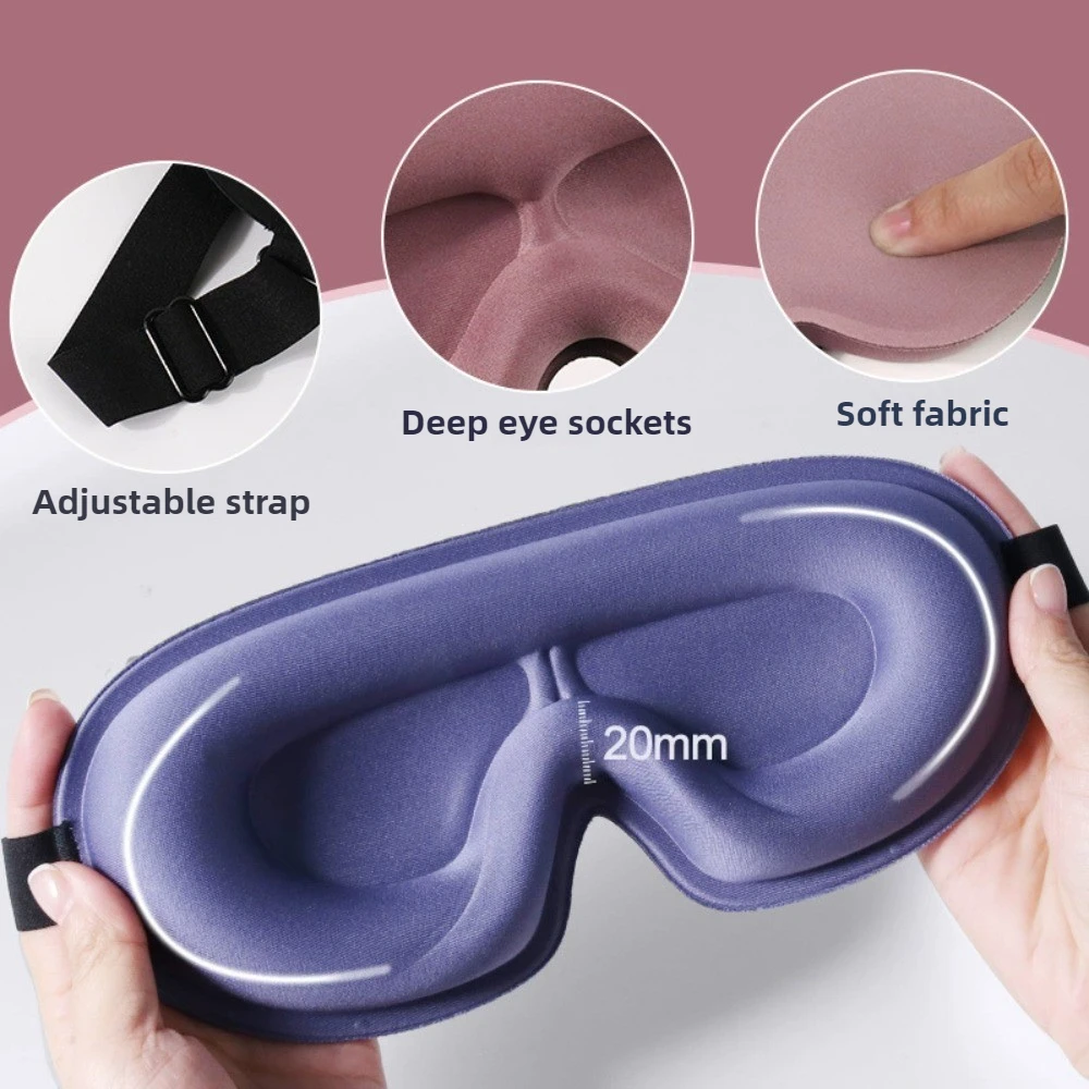 3D-slaapmasker van traagschuim - 3D Printing Mask recensie en prijs