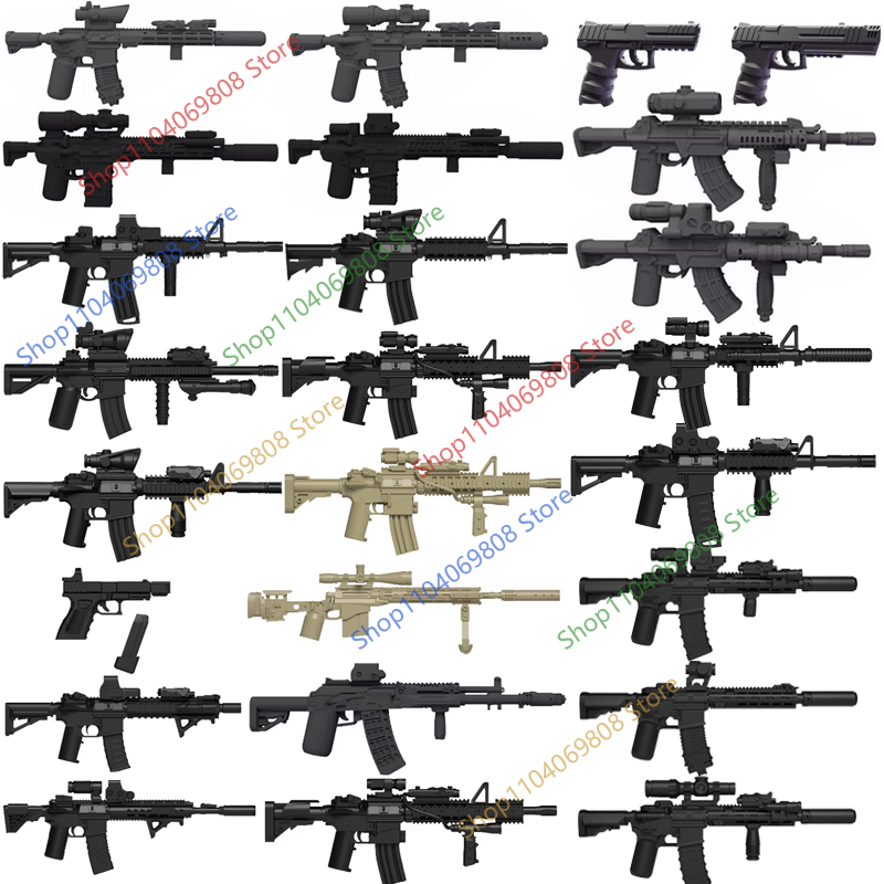 Militaire Soldaten Figuren Pis - 3D Printing Lego Bricks recensie en prijs
