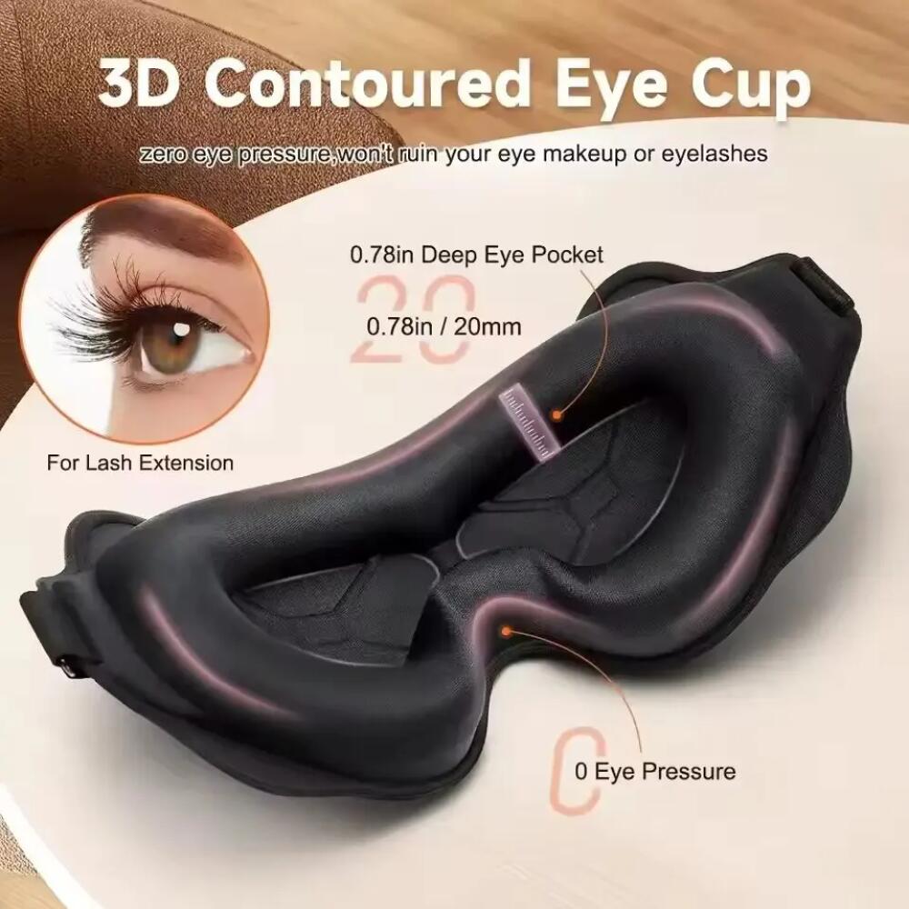 Nieuw 3D-slaapoogmasker Stereo - 3D Printing Mask recensie en prijs