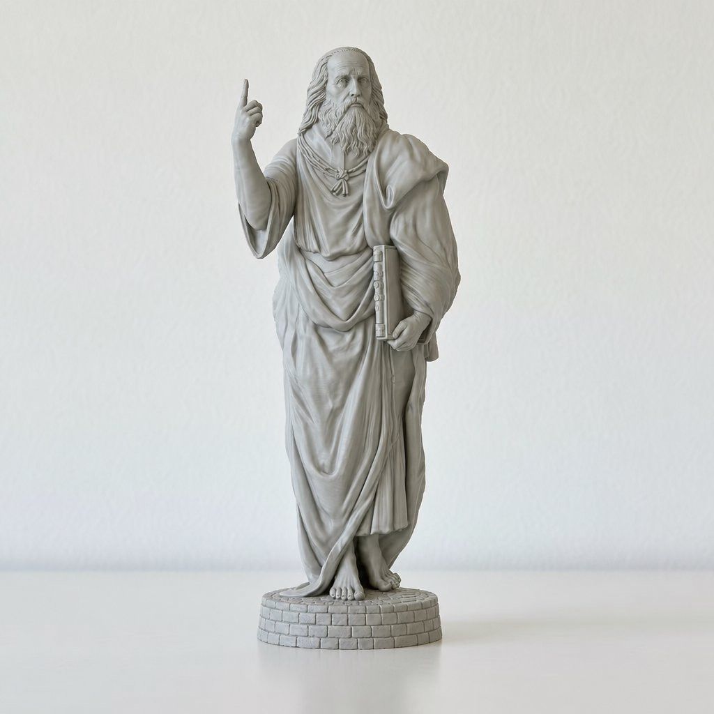Beeld van Plato, de Gids, een  - 3D Printing Guide recensie en prijs