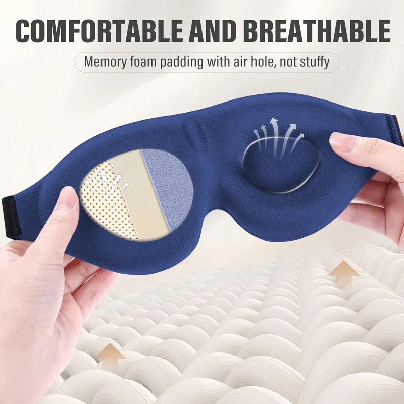 3D Nachtslaap Oogmasker Ademen - 3D Printing Mask recensie en prijs