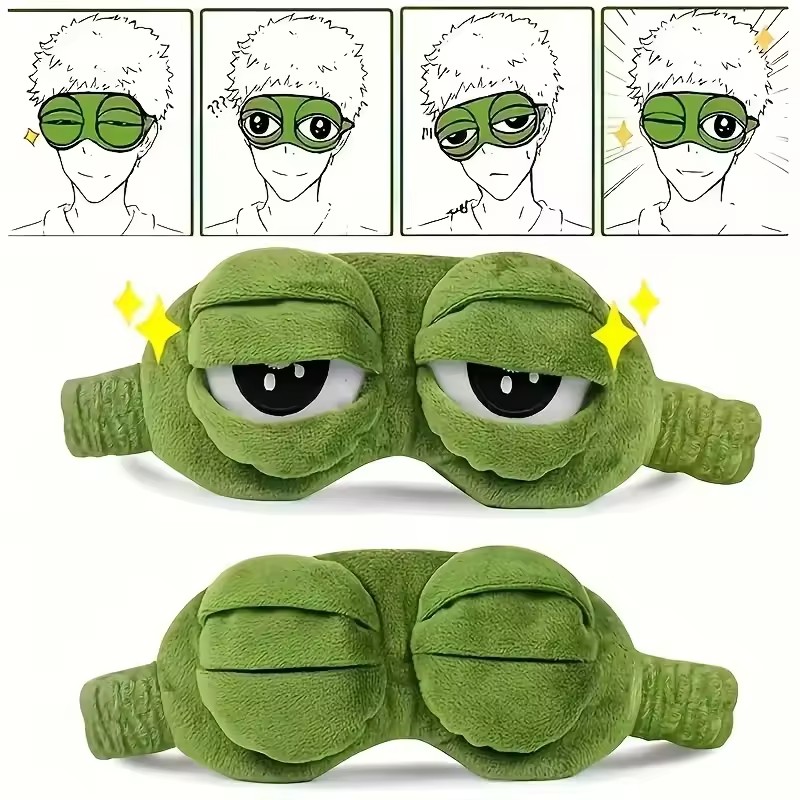 3D Kikker Slaapmasker Natuurli - 3D Printing Mask recensie en prijs